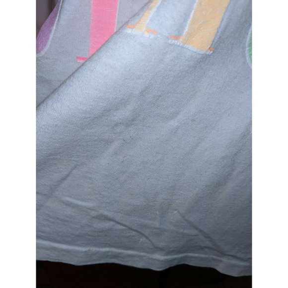 Vtg 90s Single Stitch Pro Spirit Beach T-shirt L - Picture 9 of 9